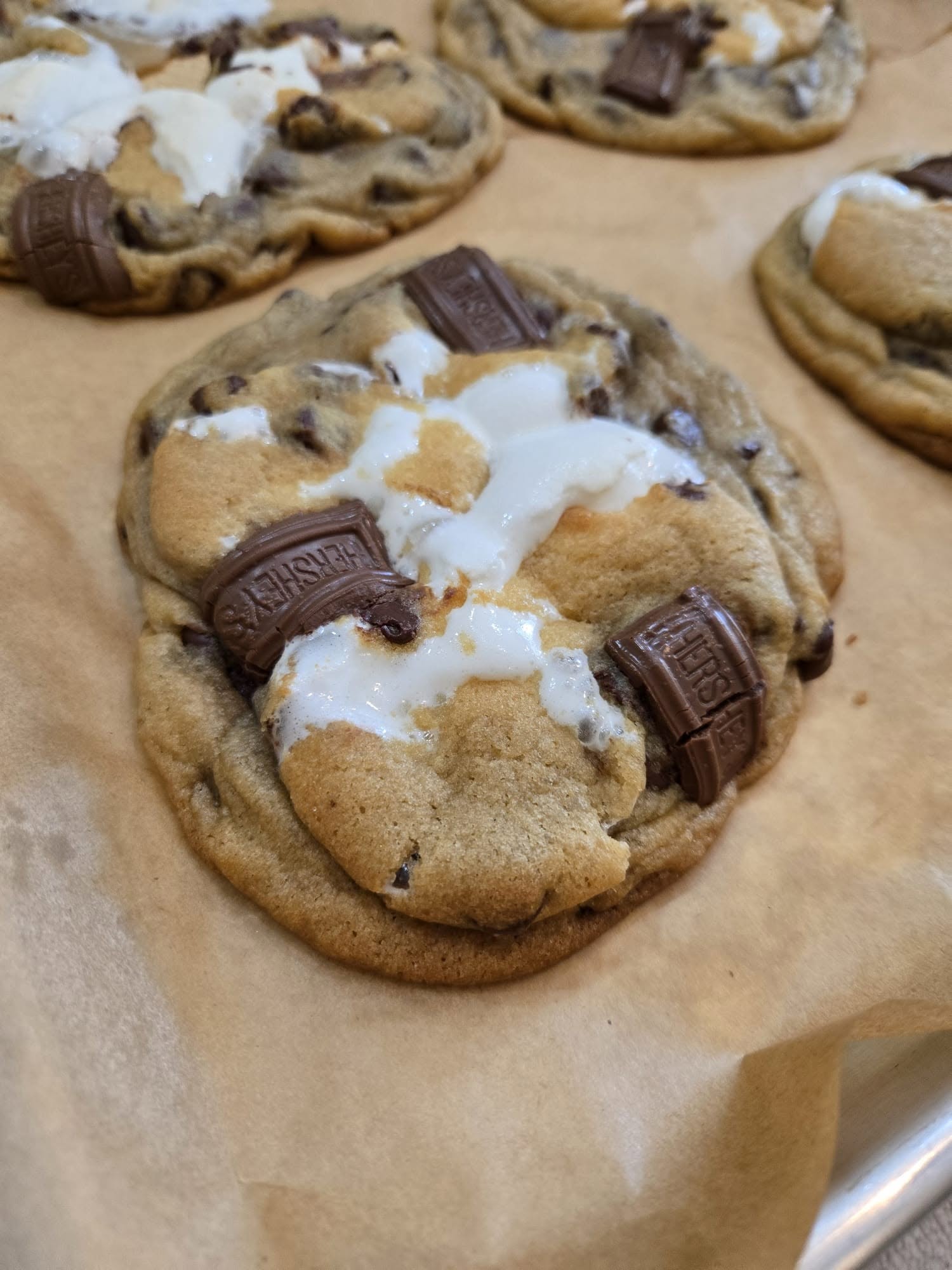 Giant Smore Cookies from Aanya's Treats